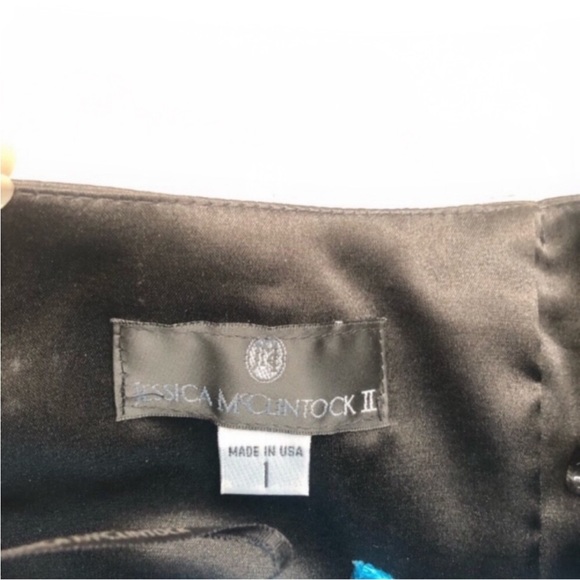 Jessica McClintock High Low Prom Dress - Picture 3 of 7